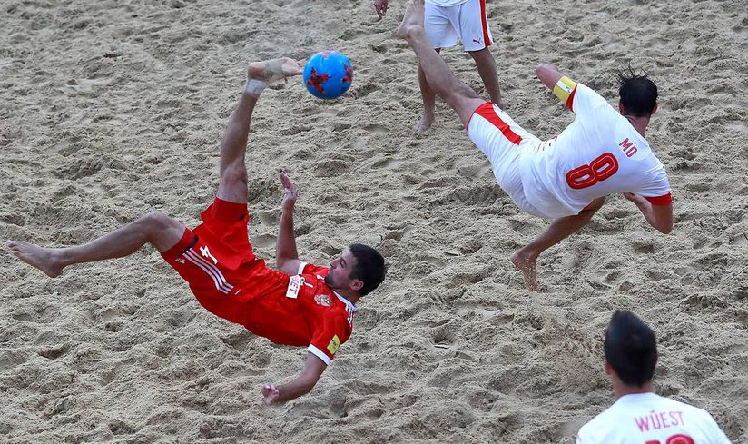 Игры квалификации чемпионата мира по пляжному футболу пройдут в "Лужниках" с 17 по 28 июля 