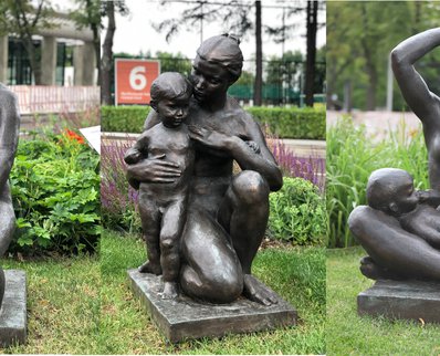СКУЛЬПТУРЫ МУРАВИНА Л. Д.