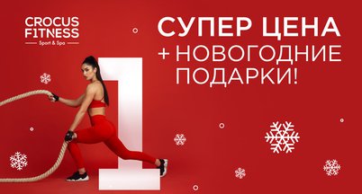 Супер цена на клубные карты + новогодние подарки!
