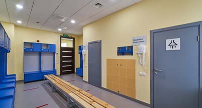 Раздевалки на Южном спортивном центре