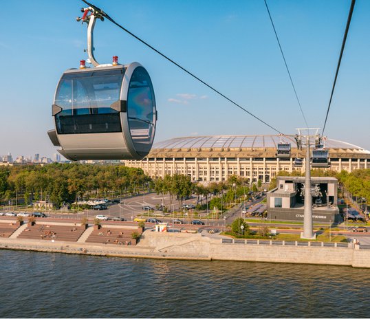 Московская канатная дорога в «Лужниках»