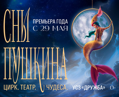 Театрализованное цирковое шоу «Сны Пушкина»