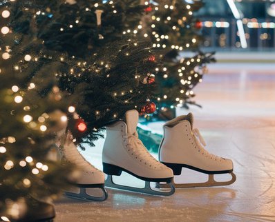 Exhibition of sports artefacts at the Luzhniki ice rink