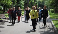 Участники "Московского долголетия" установят рекорд по скандинавской ходьбе в Лужниках