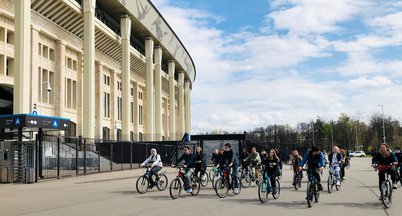 Велоэкскурсии в Лужниках с посещением стадиона