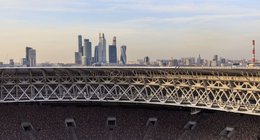 Прогулки по крыше стадиона