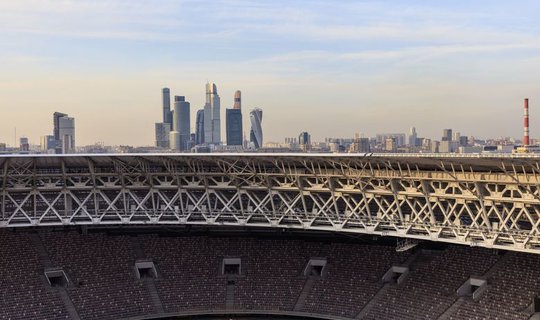 Прогулки по крыше стадиона